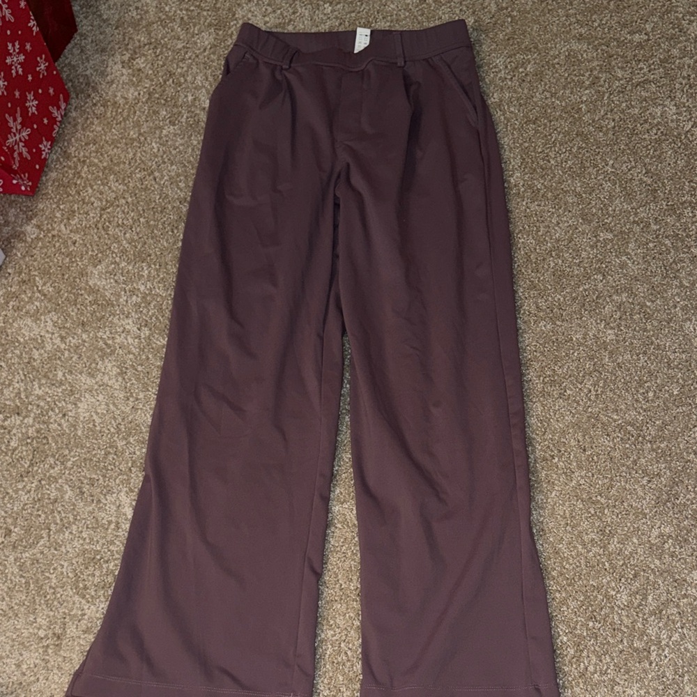 HALARA Lavender High-Waist Pants